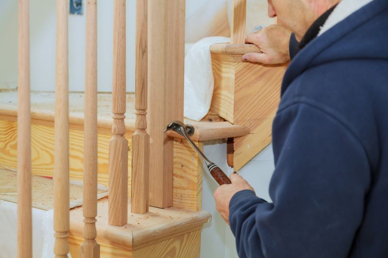 Oak Stairs Installation in Alpharetta, GA
