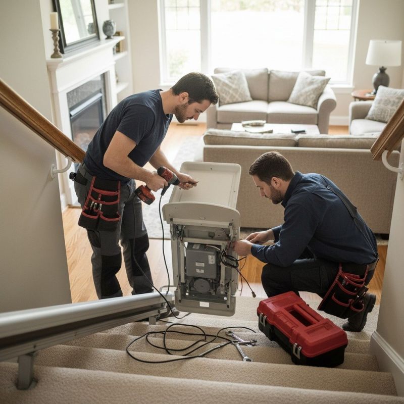 Steel Stairs Repair